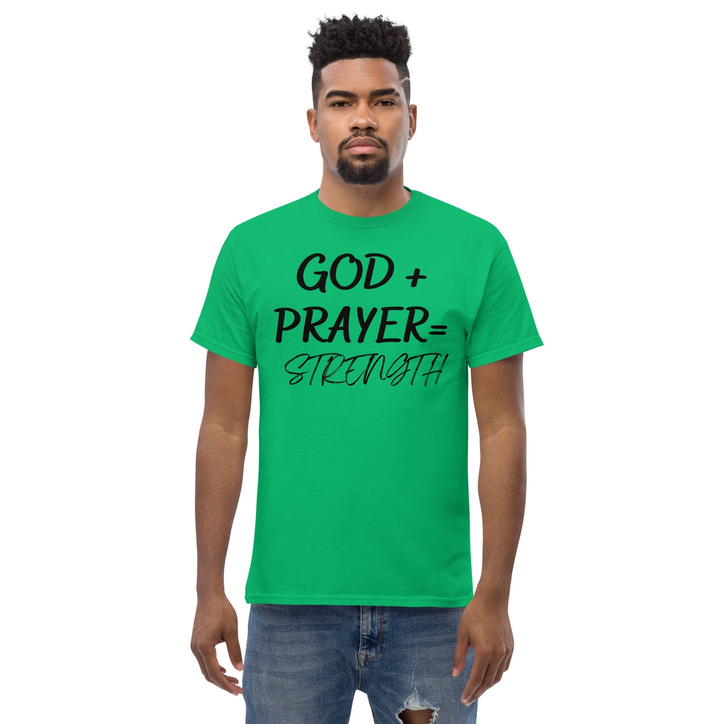 GOD+  PRAYER Men's classic tee