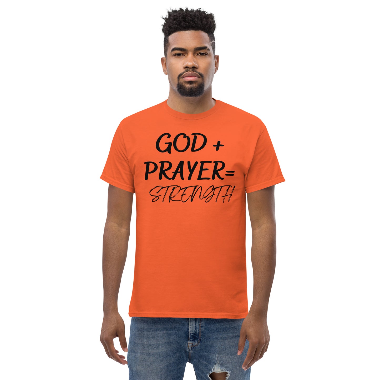 GOD+  PRAYER Men's classic tee