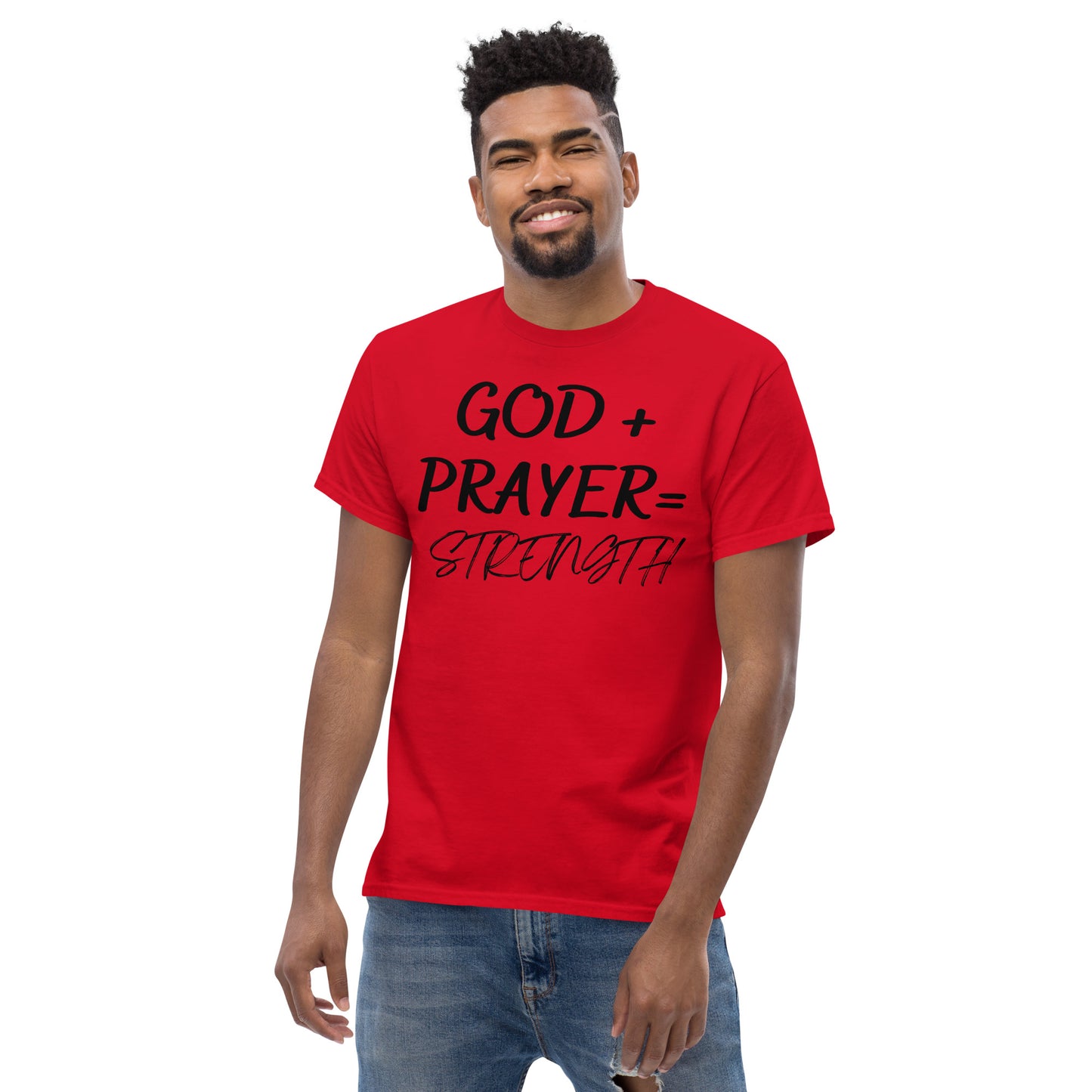 GOD+  PRAYER Men's classic tee