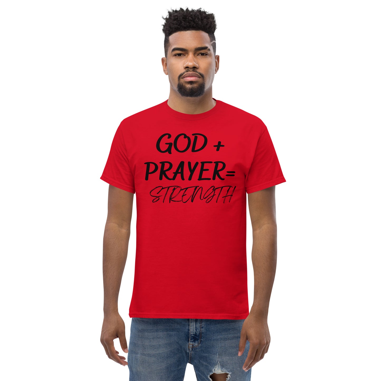 GOD+  PRAYER Men's classic tee