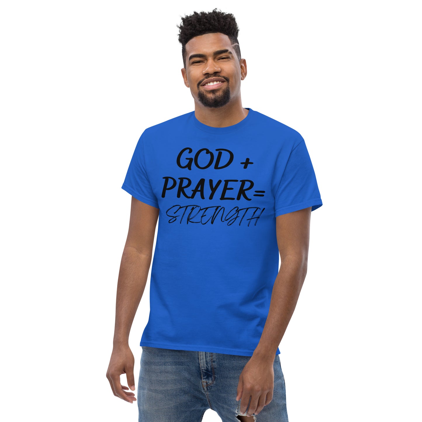 GOD+  PRAYER Men's classic tee