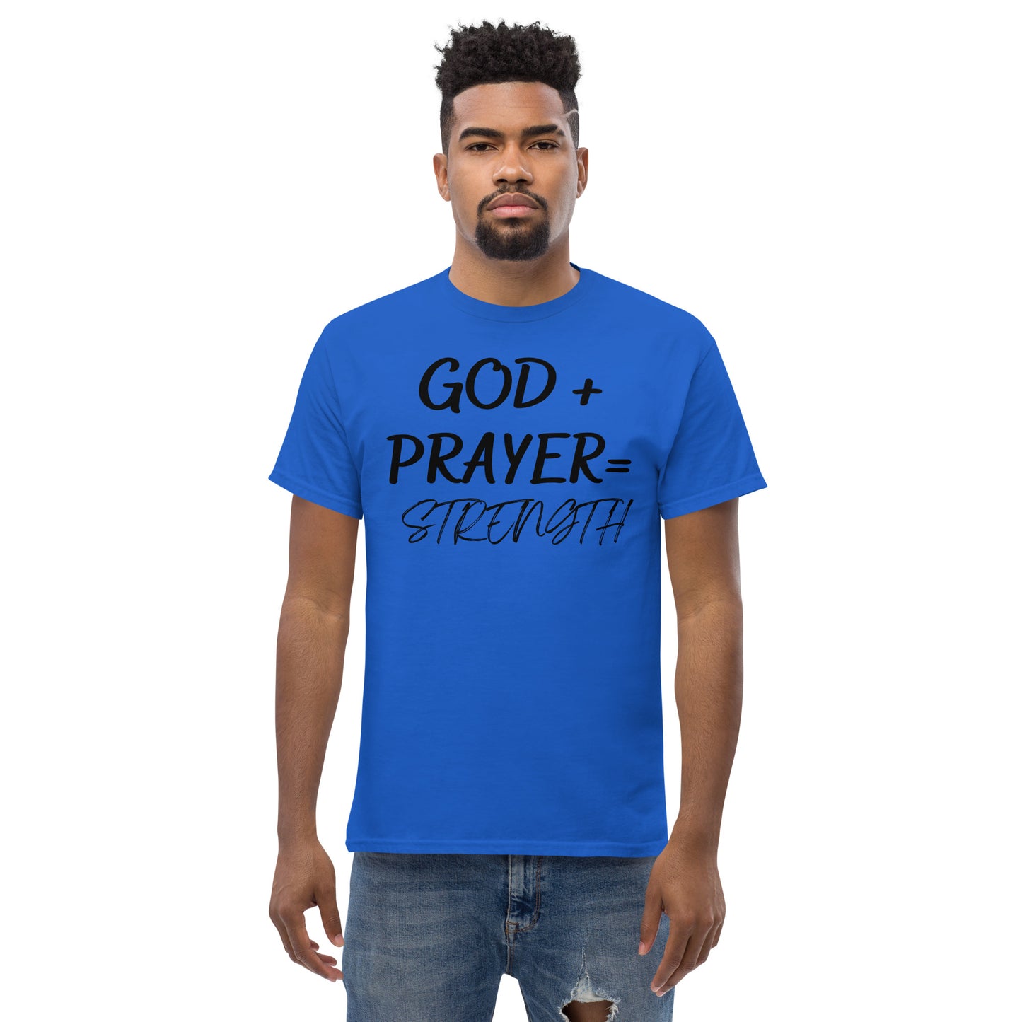 GOD+  PRAYER Men's classic tee