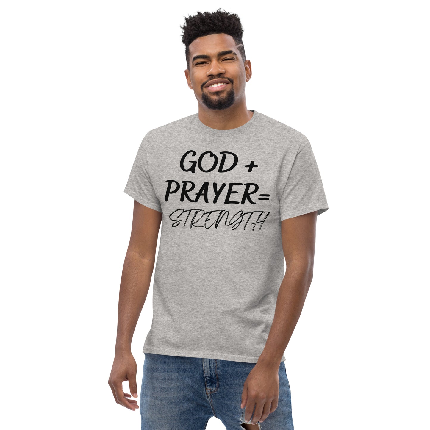 GOD+  PRAYER Men's classic tee