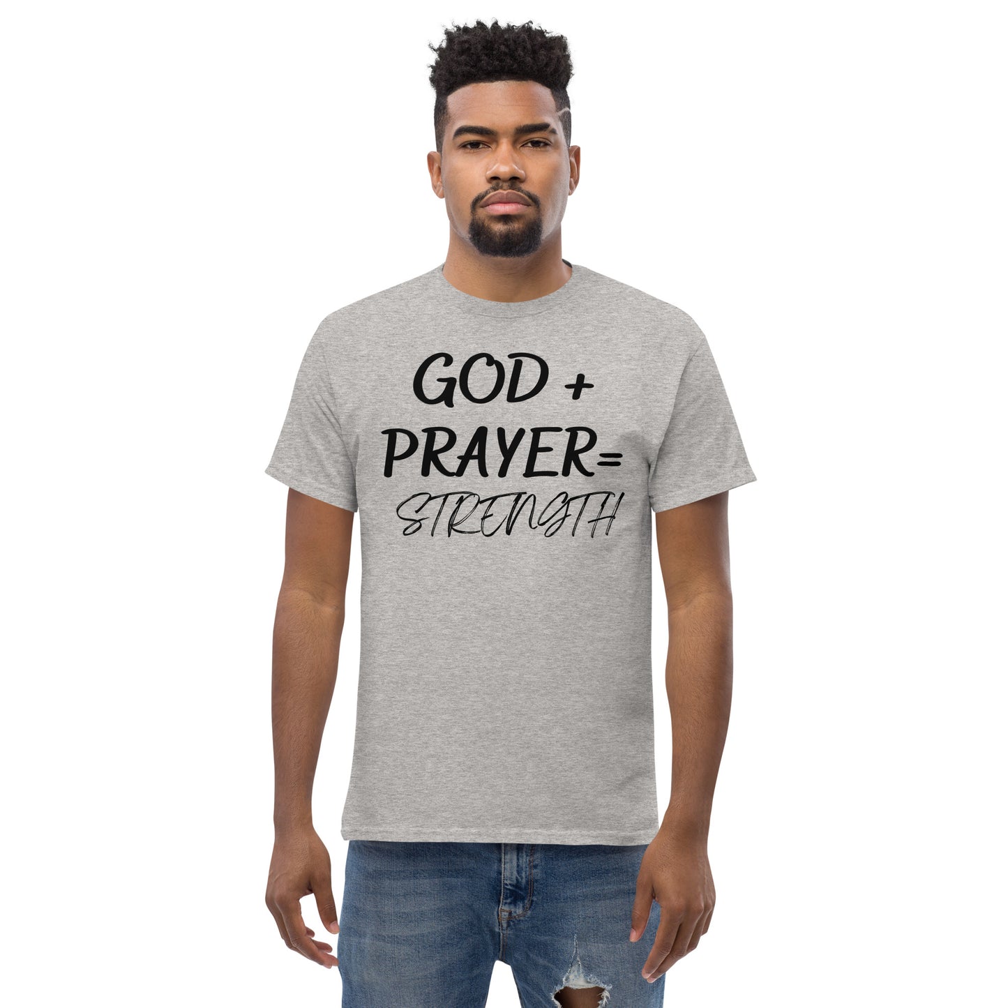 GOD+  PRAYER Men's classic tee