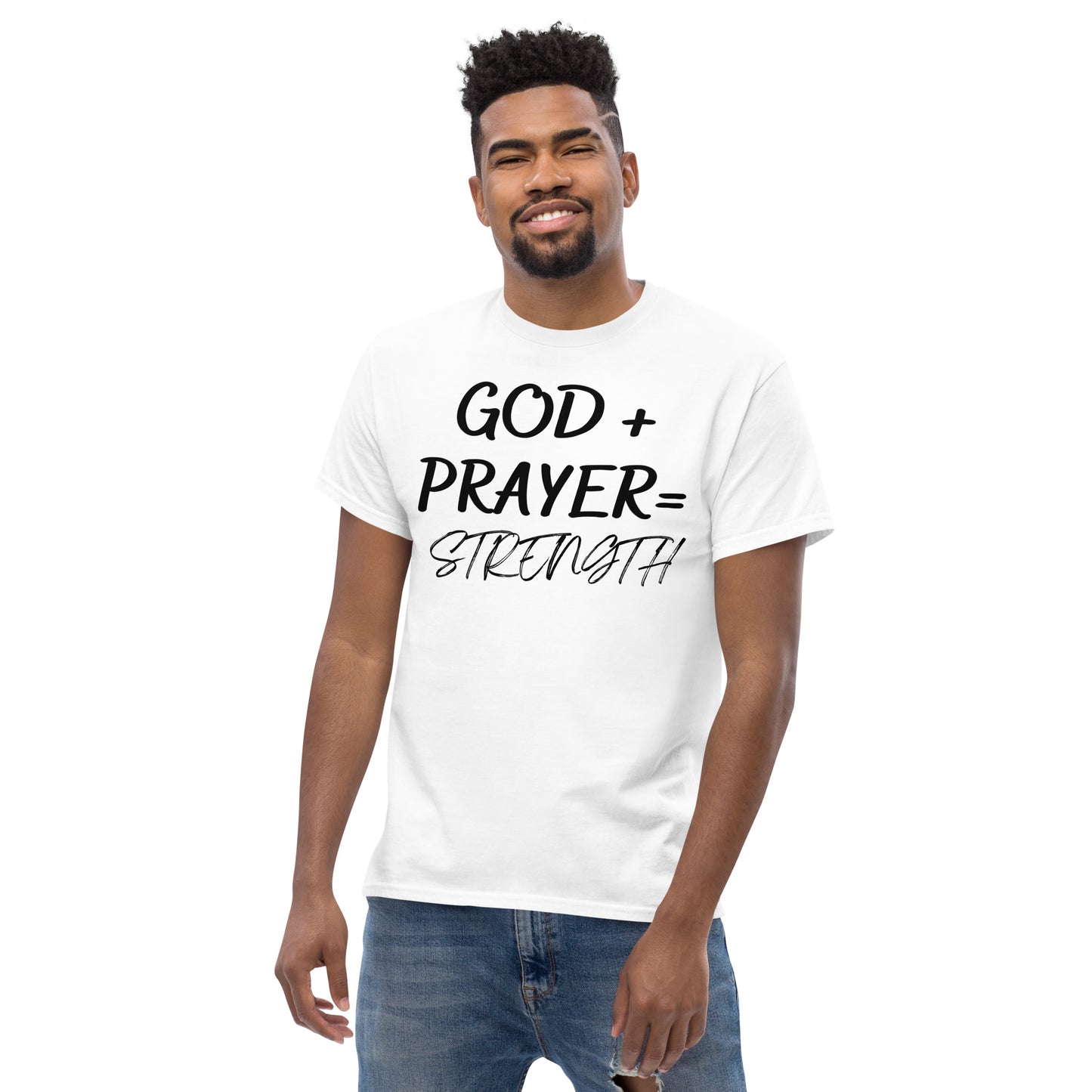 GOD+  PRAYER Men's classic tee