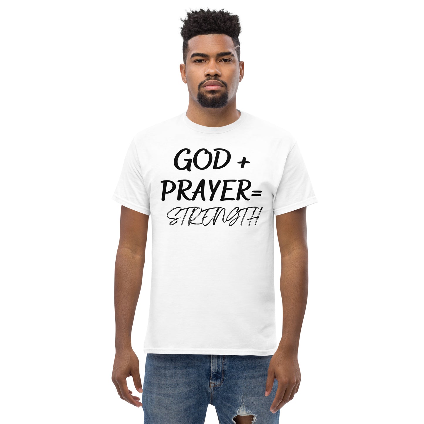 GOD+  PRAYER Men's classic tee