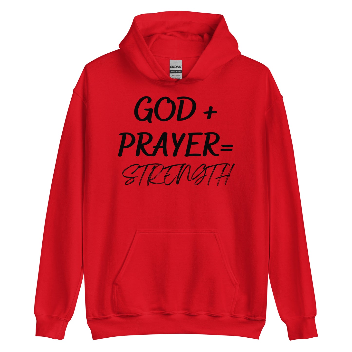 Black GOD+  PRAYER Unisex Hoodie